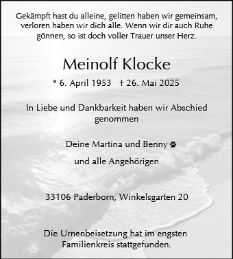 Meinolf Klocke