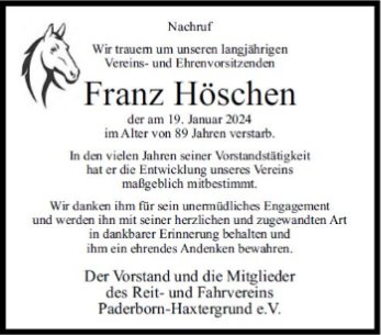 Franz Höschen