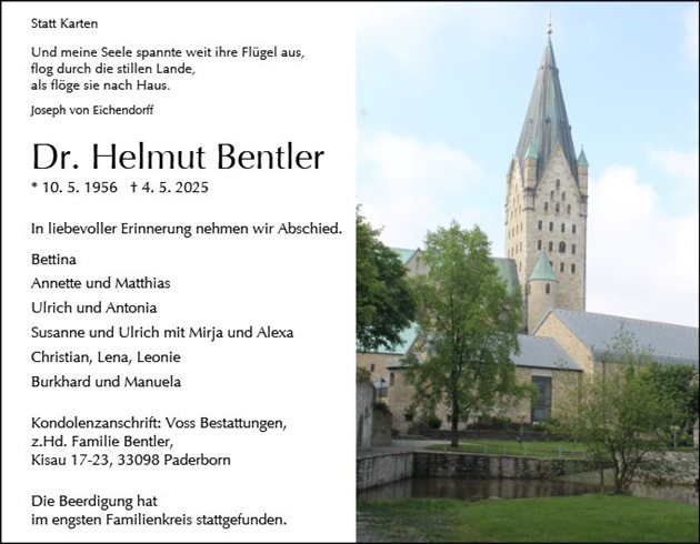 Helmut Bentler