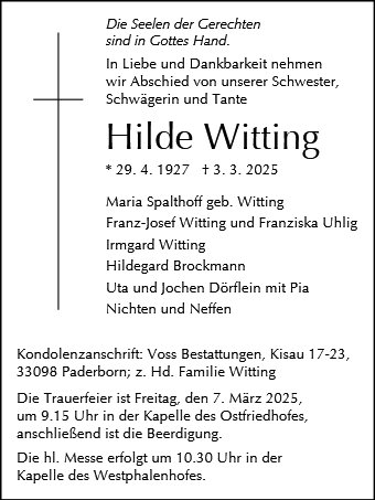 Hildegard Witting