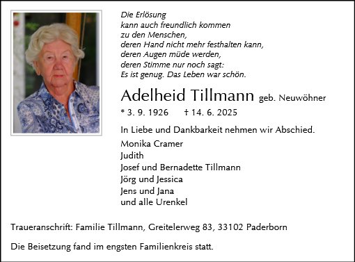Adelheid Tillmann