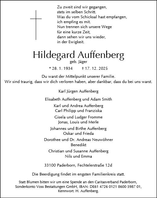 Hildegard Auffenberg