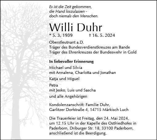 Willi Duhr