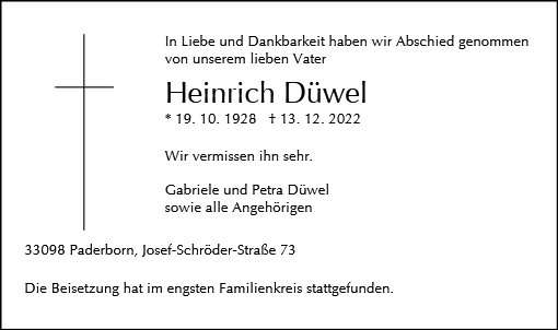 Heinrich Düwel