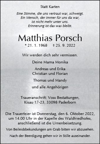 Matthias Porsch