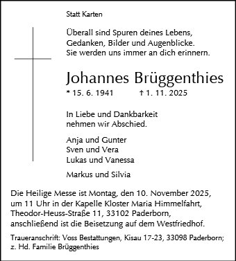 Johannes Brüggenthies