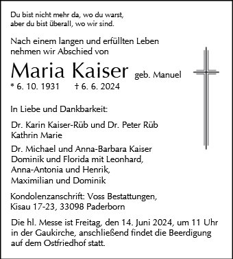 Maria Kaiser