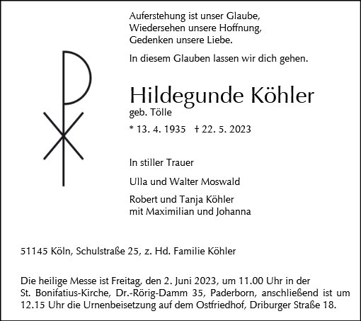 Hildegunde Köhler