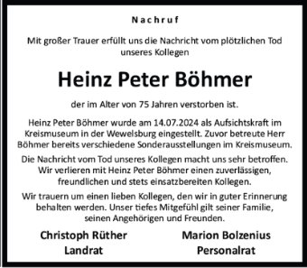 Heinz Peter Böhmer