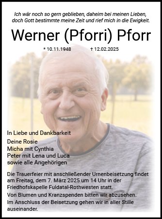 Werner Pforr