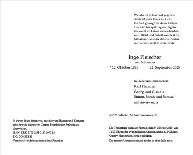 Inge Fleischer