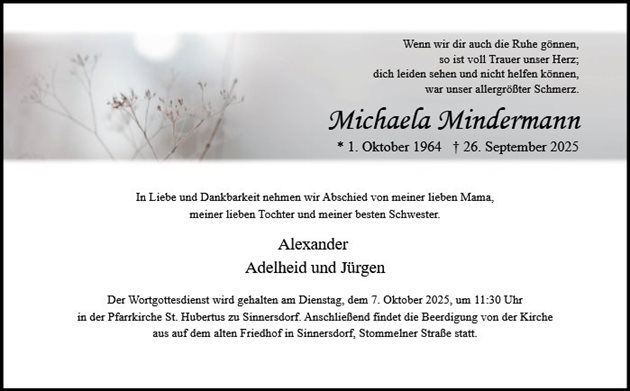 Michaela Mindermann