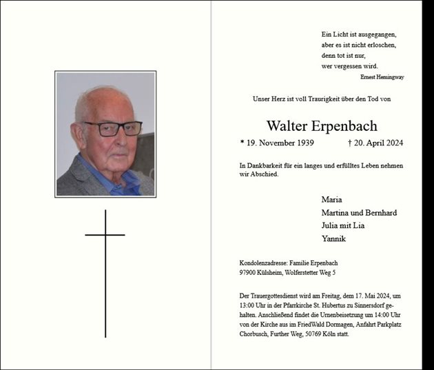 Walter Erpenbach