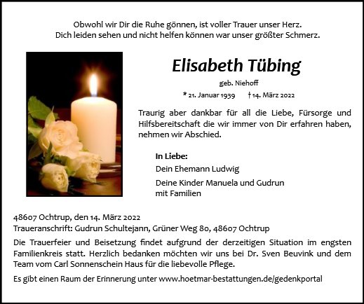 Elisabeth Tübing