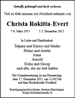 Christa Rokitta-Evert