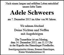 Adele Schweers