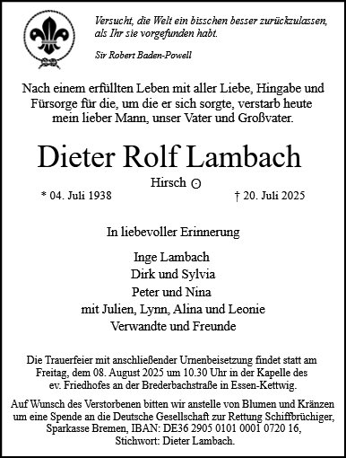 Dieter-Rolf Lambach 