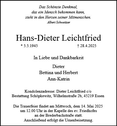 Hans-Dieter Leichtfried