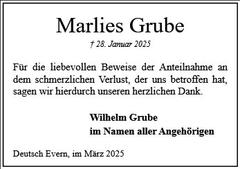 Marlies Grube