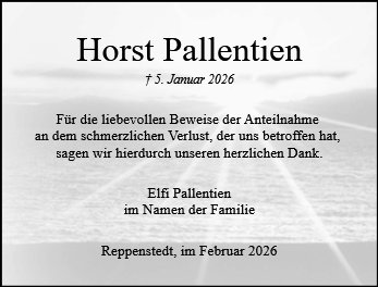 Horst Pallentien