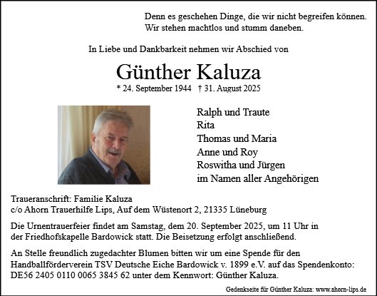 Günther Kaluza