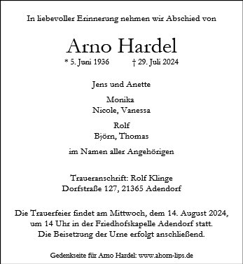 Arno Hardel