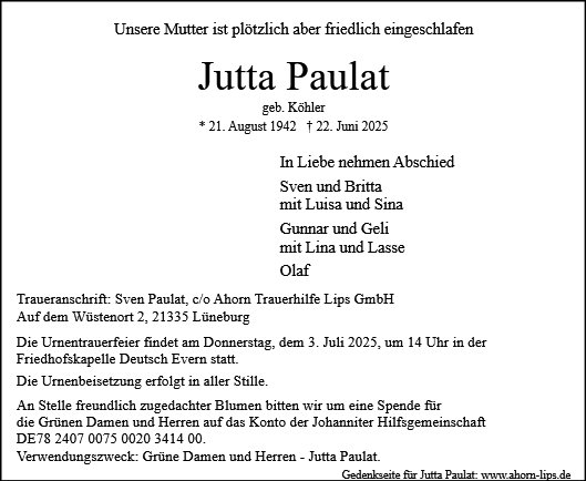 Jutta Paulat