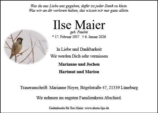 Ilse Maier