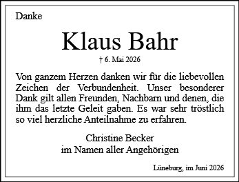 Klaus Bahr