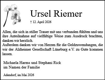Ursel Riemer