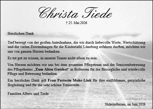 Christa Tiede