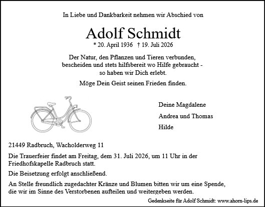Adolf Schmidt