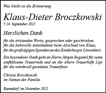 Klaus-Dieter Broczkowski