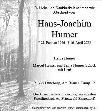 Hans-Joachim Humer