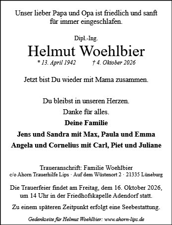Helmut Woehlbier
