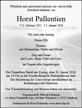 Horst Pallentien