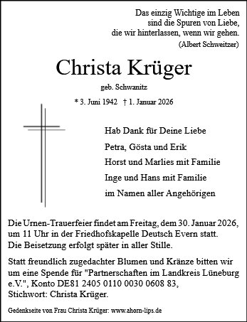 Christa Krüger