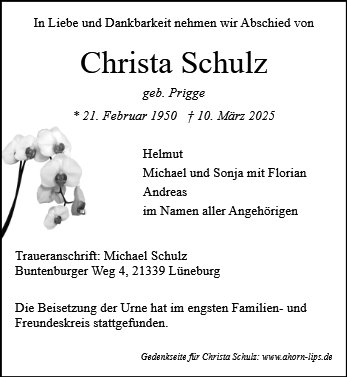 Christa Schulz