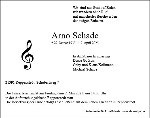Arno Schade