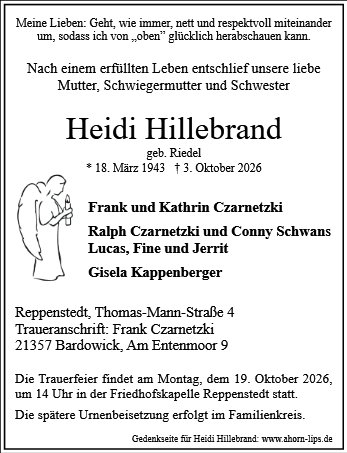 Heidi Hillebrand