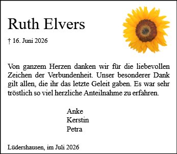Ruth Elvers