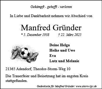 Manfred Gründer