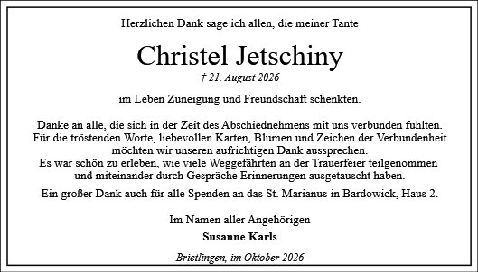 Christel Jetschiny