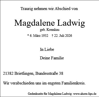 Magdalene Ladwig