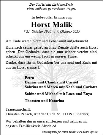 Horst Malik