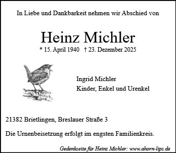 Heinz Michler