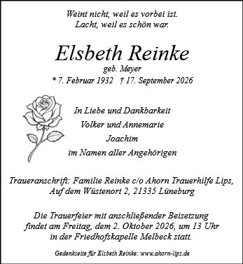 Elsbeth Reinke