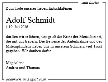 Adolf Schmidt