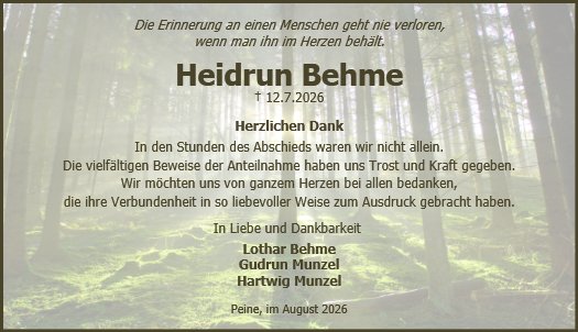 Heidrun Behme