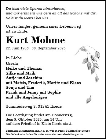 Kurt Mohme